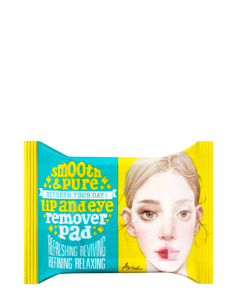 Smooth & Pure Lip & Eye Remover Pad 30sheets