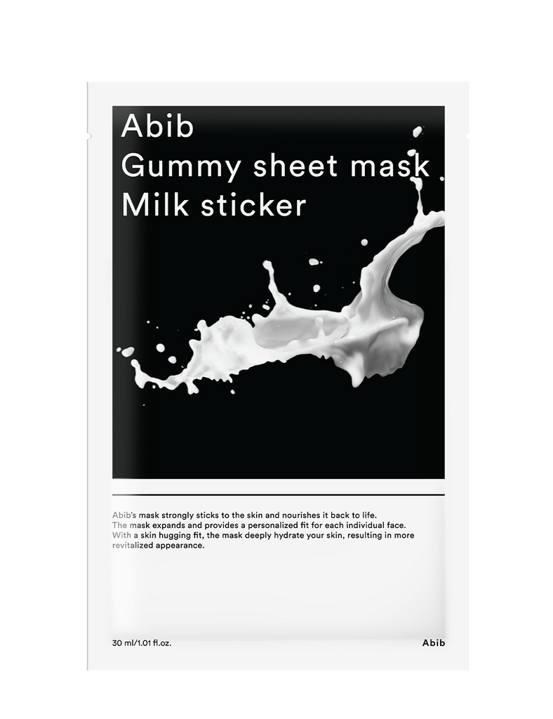 Gummy Sheet Mask Milk Sticker 30ml