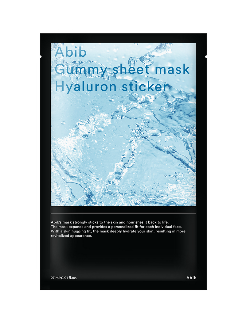 Gummy Sheet Mask Hyaluron Sticker 27ml