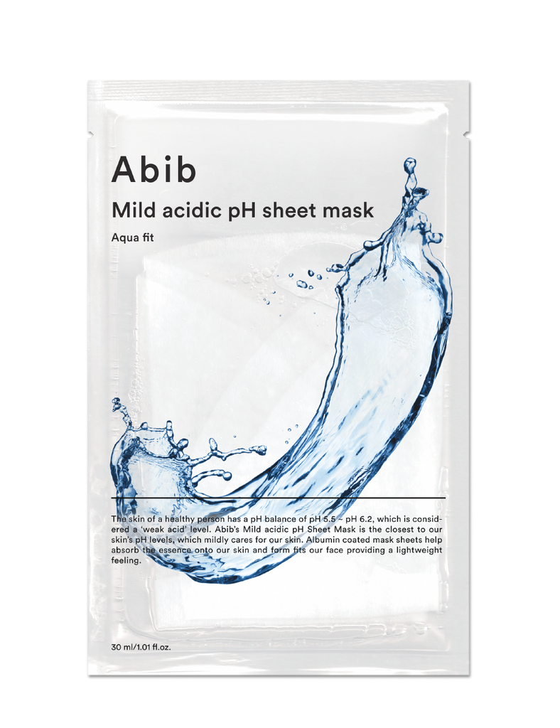 Mild Acidic Ph Sheet Mask Aqua Fit 30ml