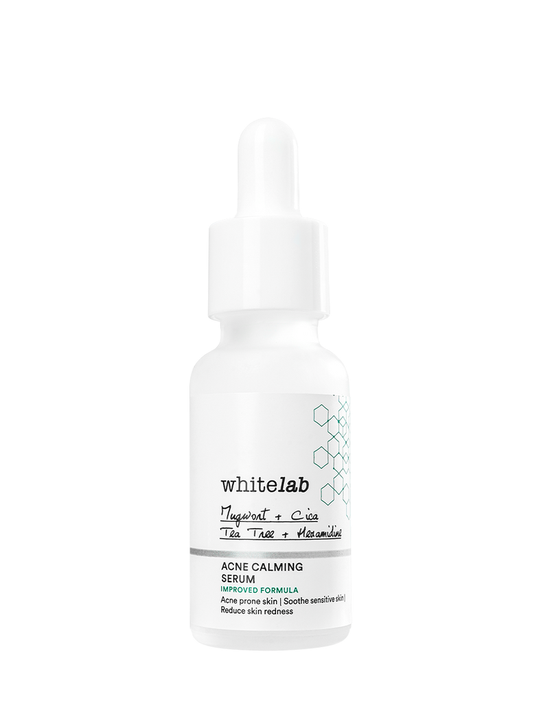 WHITELAB Mugwort + Cica + Tea Tree Acne Calming Serum (20ml)