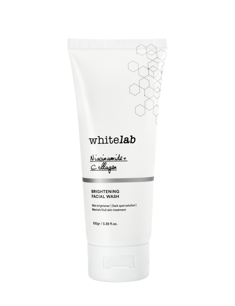WHITELAB Niacinamide + Collagen Brightening Facial Wash (100g)