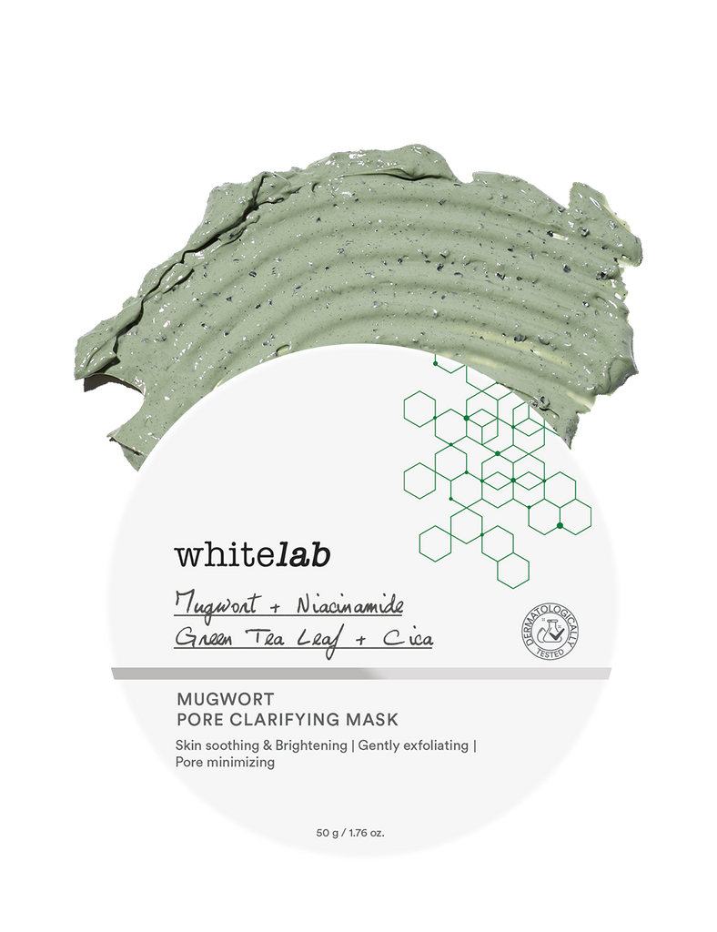 WHITELAB Mugwort + Niacinamide + Cica Pore Clarifying Mask (50g)