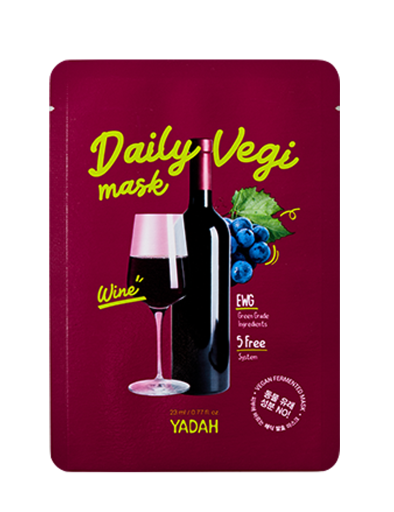 Daily Vegi Mask - Wine 1pc